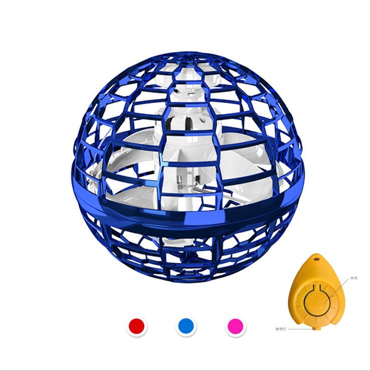 跨境智能感应回旋球解压指尖发光悬浮回旋飞球魔术陀螺儿童玩具详情图4