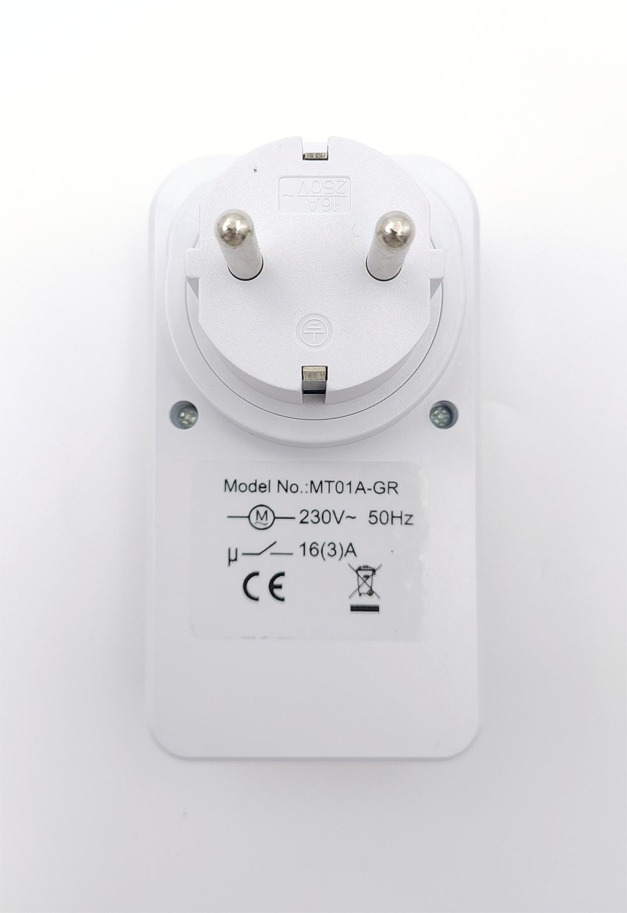 OZTURK plug-in Timer socket MT01A-GR details Picture