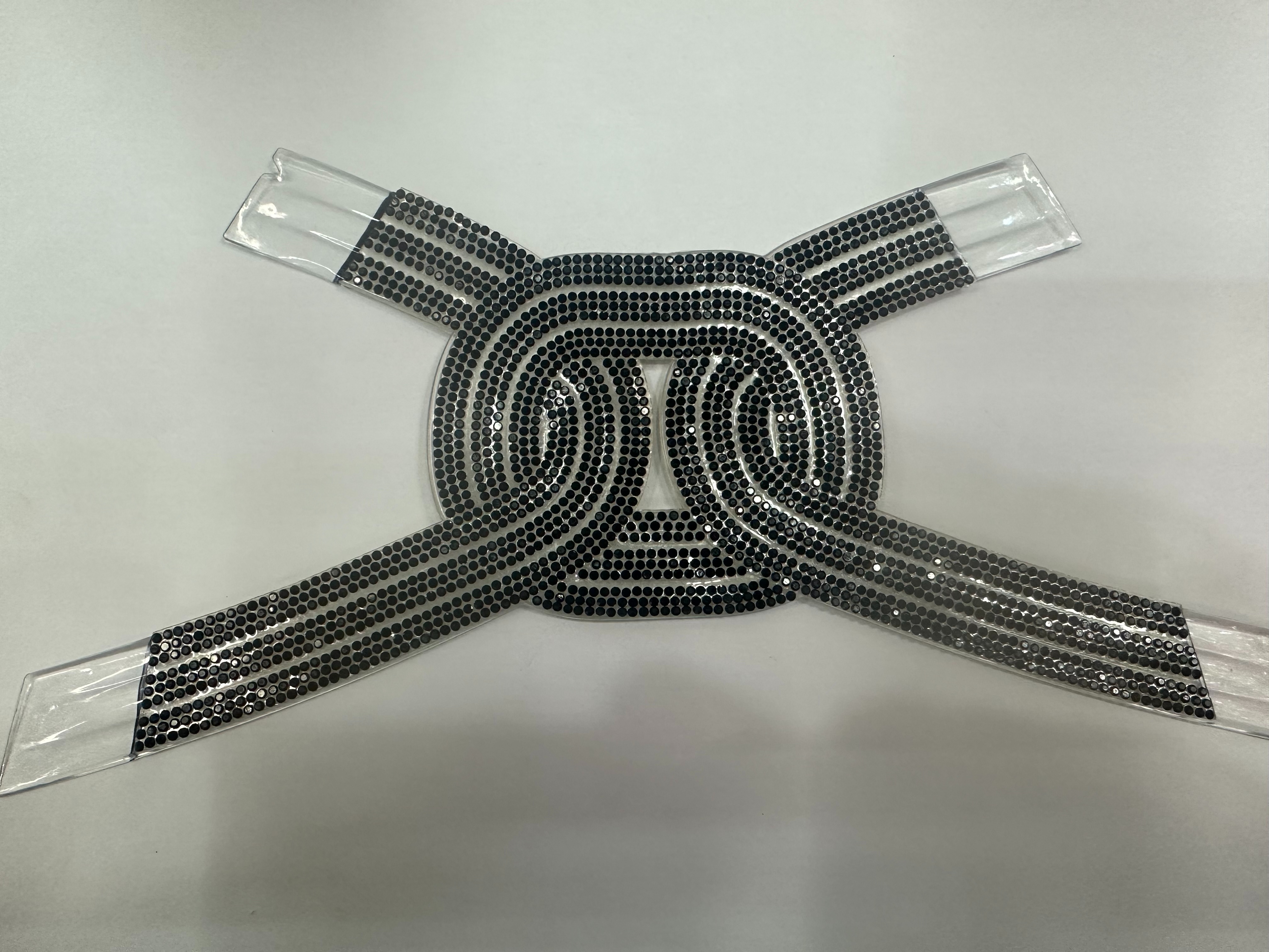 2024爆款透明TPU贴水钻鞋面广州生产厂家