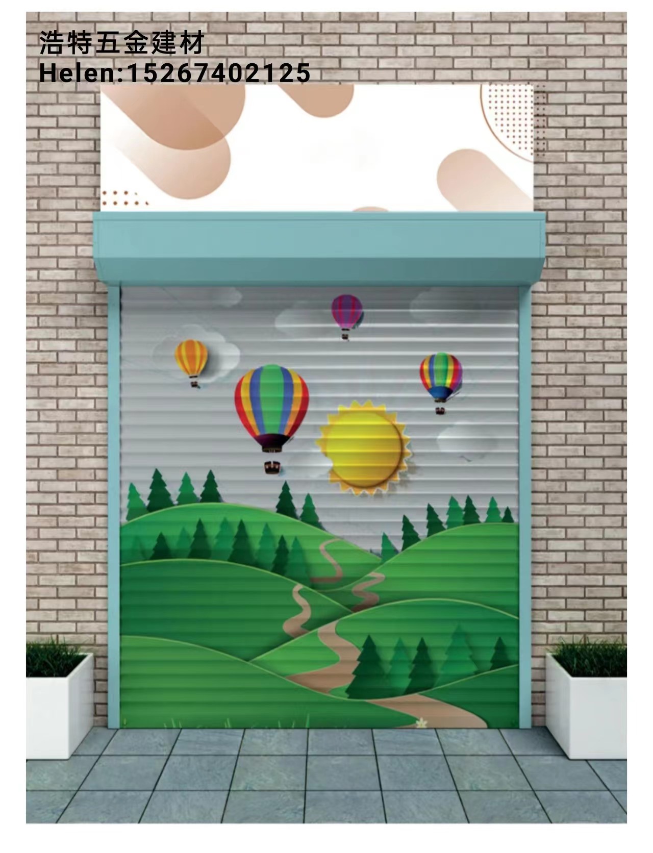 Rolling shutter doors, sliding doors, warehouse doors, aluminum alloy rolling shutter doors, electric rolling shutter doors, rolling shutter gates, shop doors, flap doors, electric lifting doors, wind-resistant rolling shutter doors, custom-made rolling shutter door manufacturers