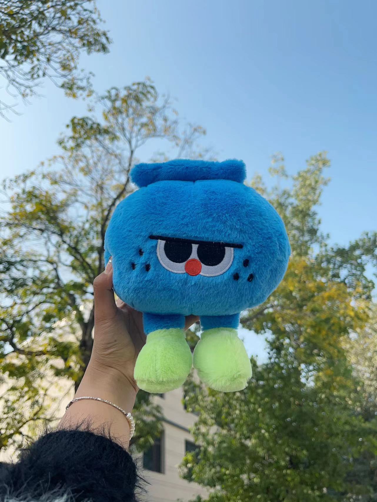 动物毛绒玩具八寸娃娃机公仔毛绒玩具娃娃抓机婚庆抛洒礼品玩具