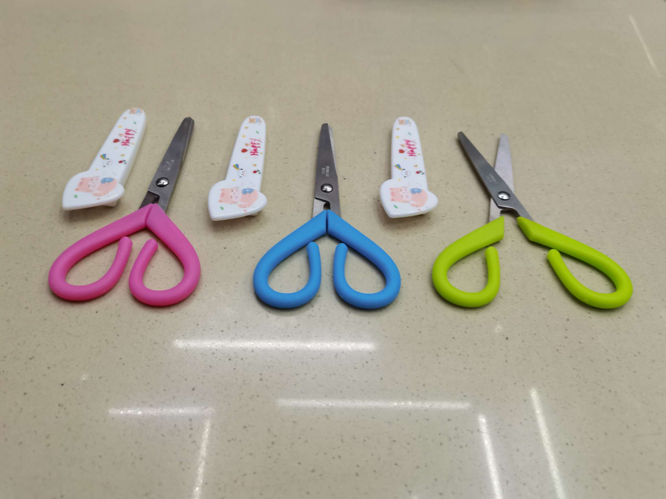 Student scissors sleeves, student scissors stationery sleeves, student scissors handmade stationery sleeves, student scissors Specification drawing