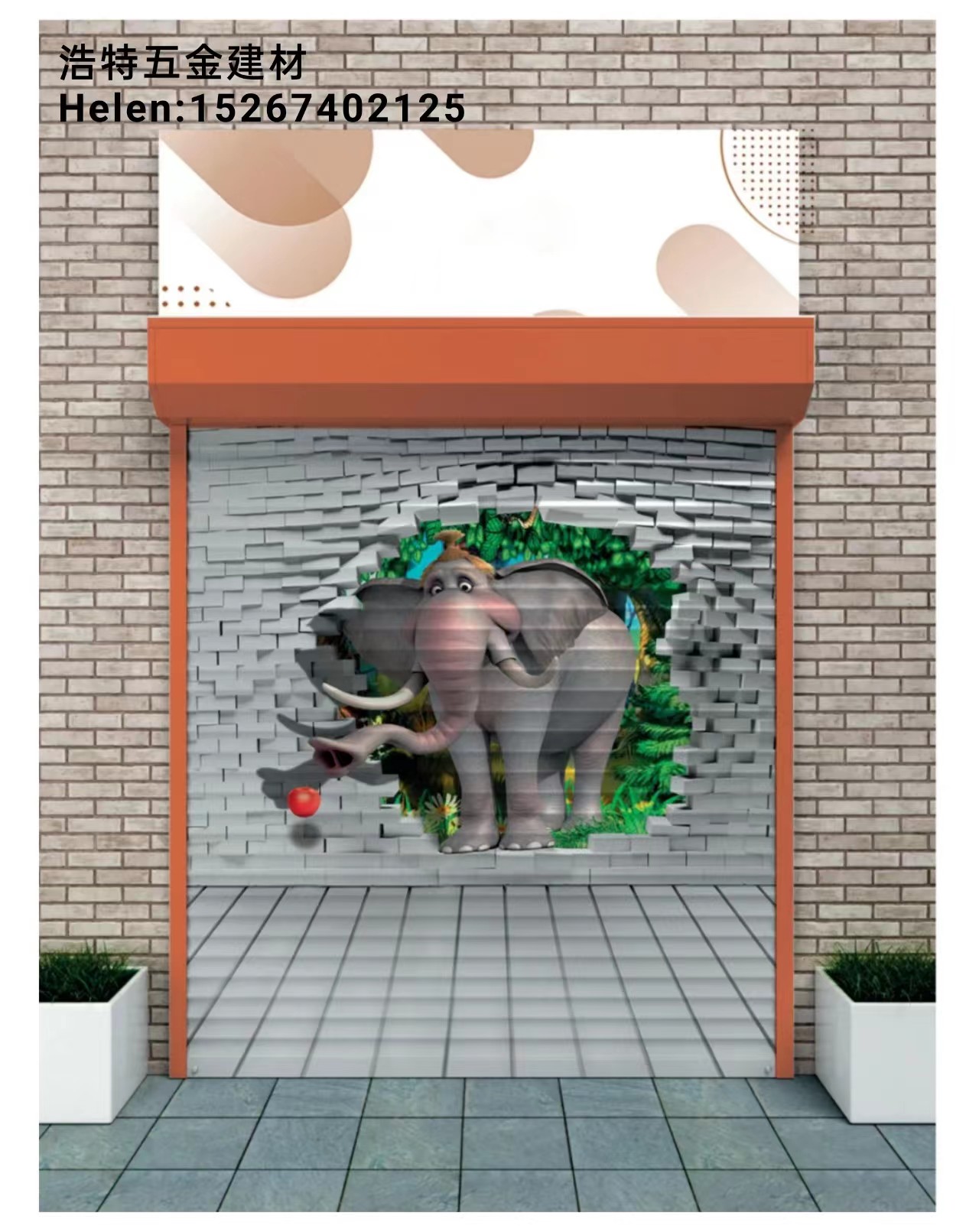 卷帘门 推拉门 仓库门 铝合金卷帘门  电动卷帘门 卷闸门 商铺门 翻板门 电动升降门抗风卷帘门 定做 卷帘门 厂家详情10