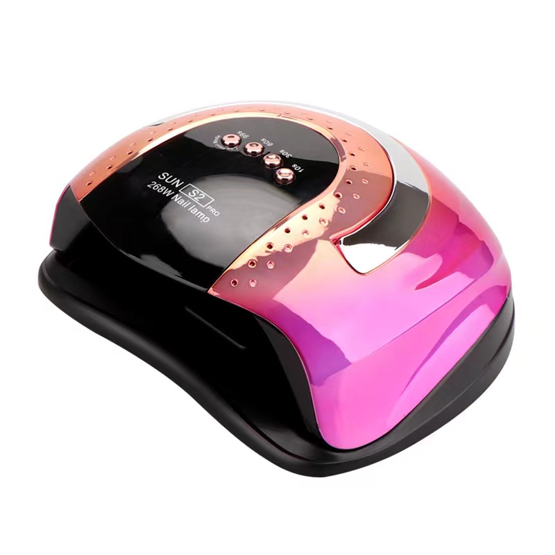 鑫都文化集团荣耀出品XDXX-0345新款美甲灯268W大功率手提光疗灯UV灯LED指甲甲油烤灯烘干甲机S2详情3