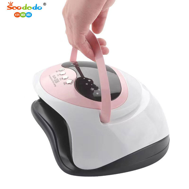 鑫都文化集团荣耀出品XDXX-0350美甲灯光疗灯速干大功率手提式光疗机UVLED双光源甲油胶烤灯36灯