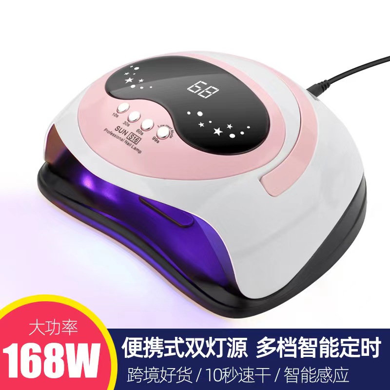 鑫都文化集团荣耀出品XDXX-0350美甲灯光疗灯速干大功率手提式光疗机UVLED双光源甲油胶烤灯36灯详情图2
