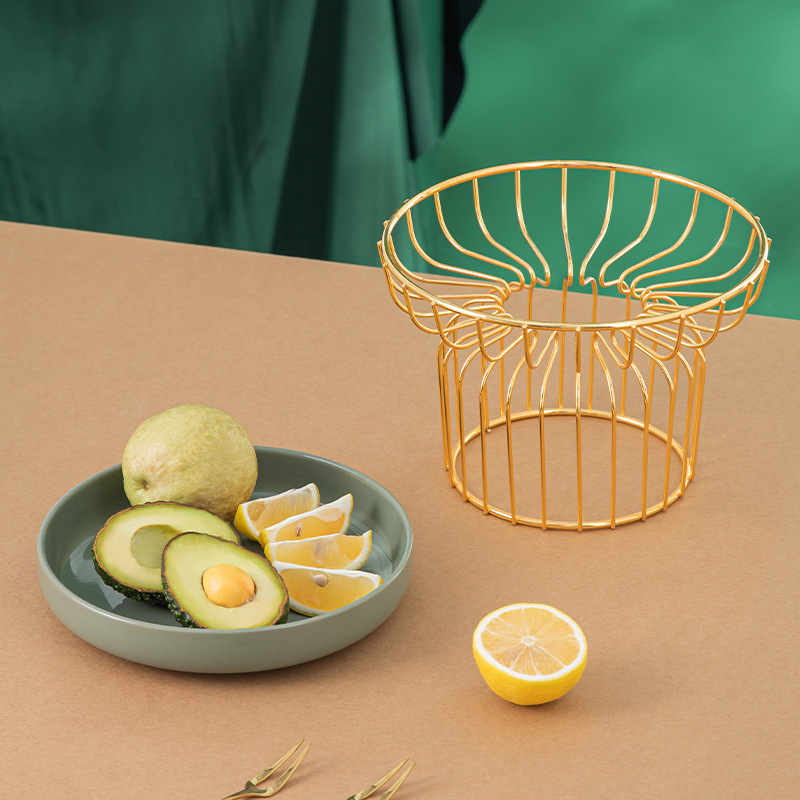 European Light Luxury Ceramic Fruit Tray Creative Living Room Home Water Fruit Basket Afternoon Tea Candy Dessert Rack Dessert Tray details Picture