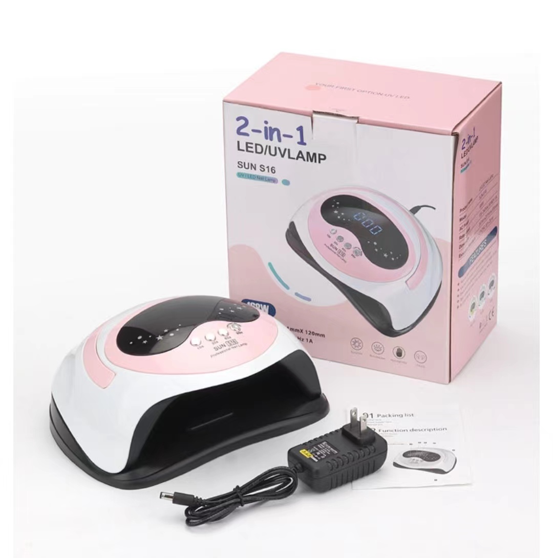 鑫都文化集团荣耀出品XDXX-0350美甲灯光疗灯速干大功率手提式光疗机UVLED双光源甲油胶烤灯36灯详情14