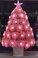 粉色圣诞树圣诞节装饰品家用商用场景布置图