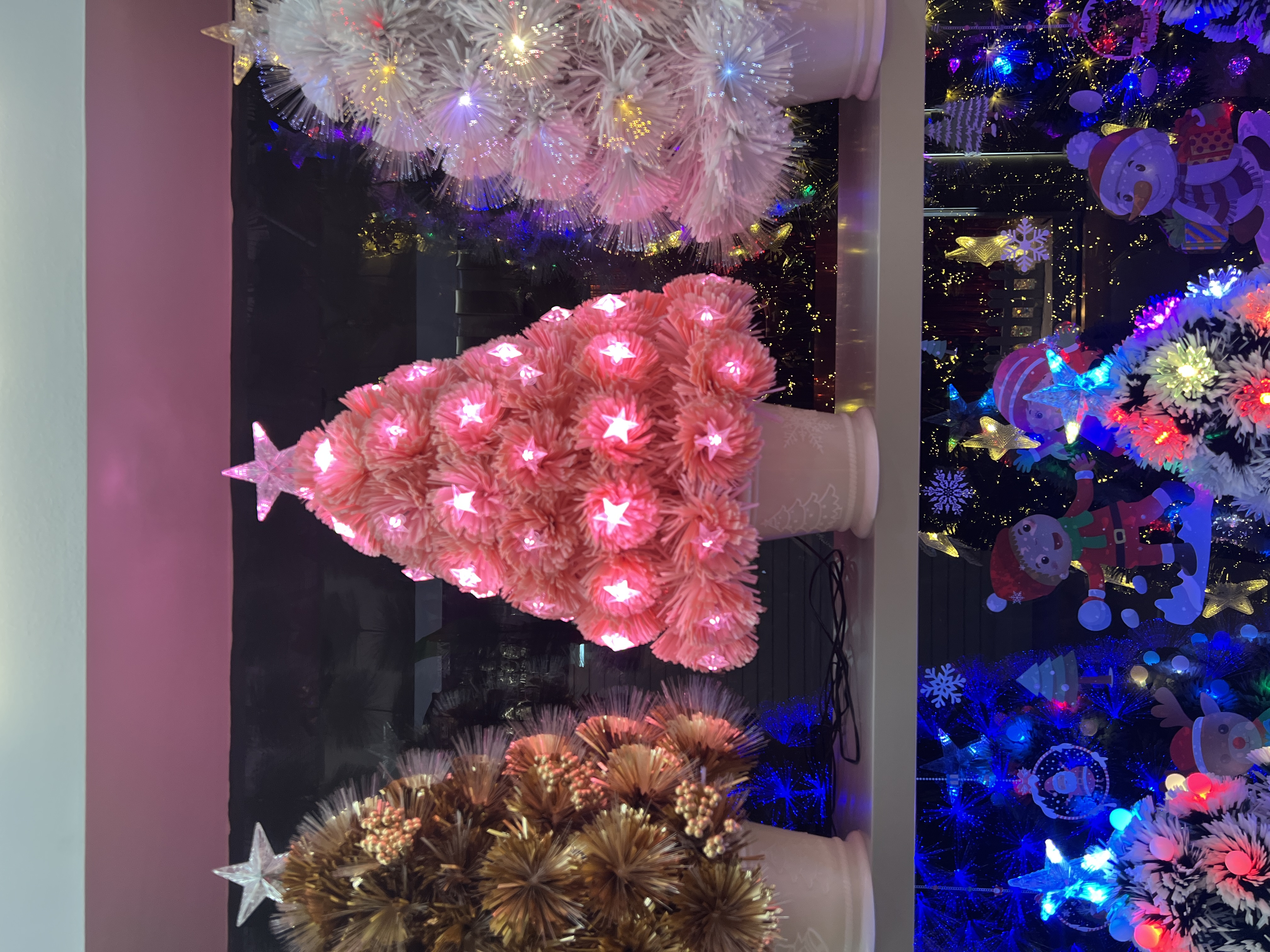 粉色圣诞树圣诞节装饰品家用商用场景布置详情图3