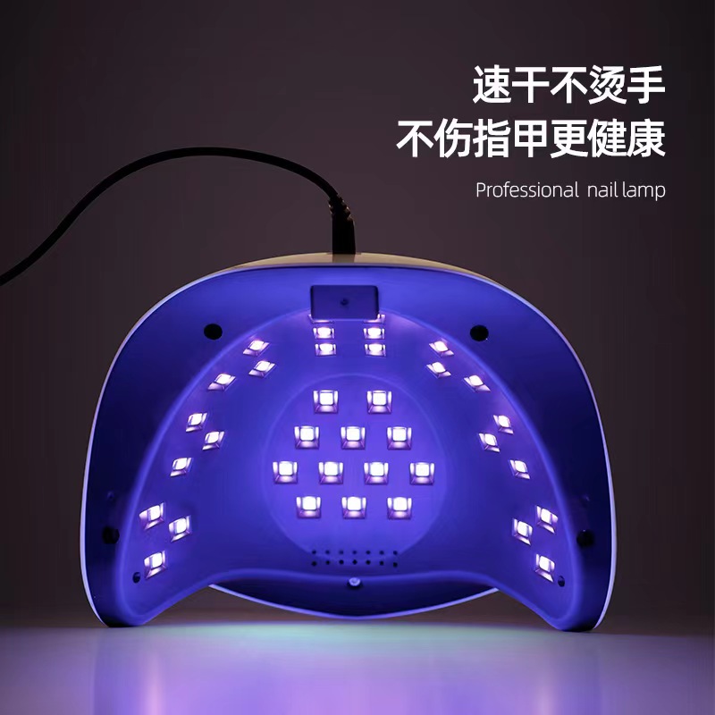 鑫都文化集团荣耀出品XDXX-0350美甲灯光疗灯速干大功率手提式光疗机UVLED双光源甲油胶烤灯36灯详情图4