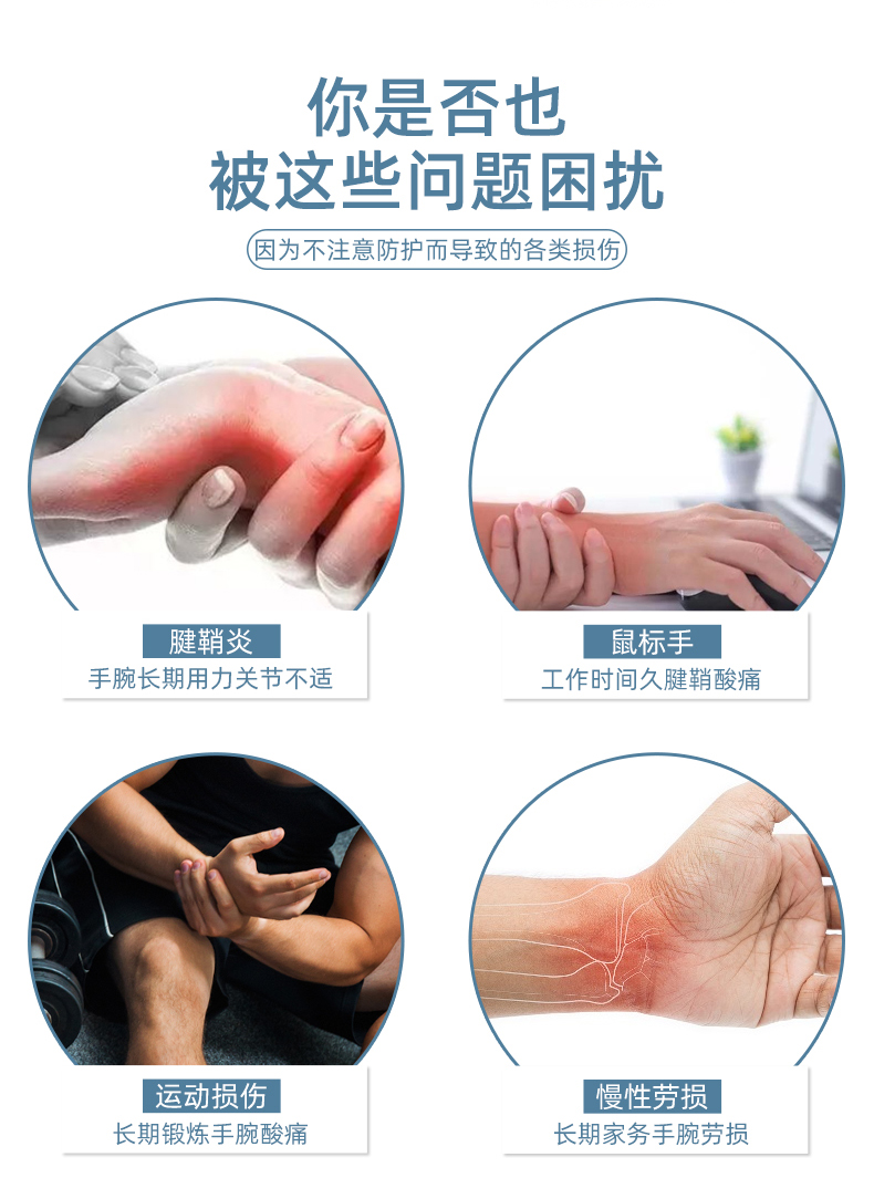 正品雷克斯LX-1020运动护腕绷带橄榄球训练手腕护具手腕护具成人健身运动护腕详情2