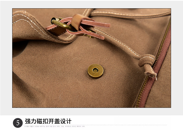 潮搭时尚帆布包大容量双肩包复古手提笔记本电脑背包简约休闲包详情29