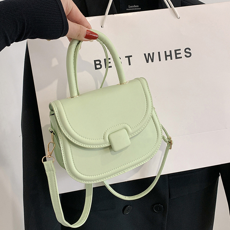 High-quality, niche crossbody bag, high-end, popular small square bag, spring women's handbag, saddle bag, underarm bag, best-selling women's bag, small crossbody bag, luggage, women's bag, bag, bag, women's crossbody fashion Bags, bags, big brand M brand bags Specification image