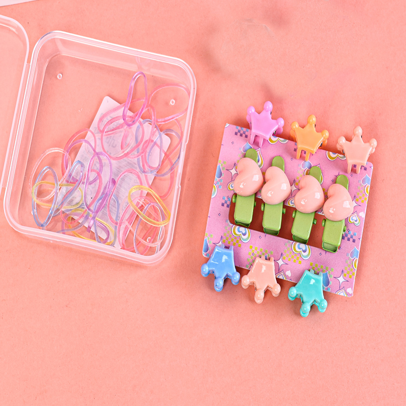 Yiwu Huibo Baodi #8061 Cute creative accessories small clip set hair accessories Hair clips clip clip clip children hair accessories details Picture