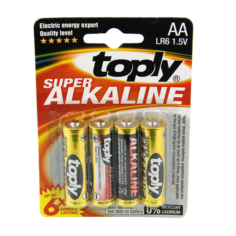 5th alkaline battery, intelligent electric door lock, 1.5V AA dry battery for toy remote control.