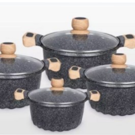 8PCS Granite coating cookware set