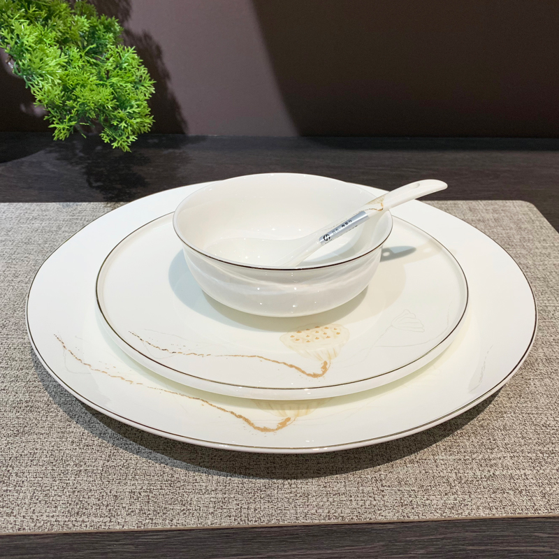 餐盘陶瓷/密胺/小火锅/双立人/仿瓷碗细节图