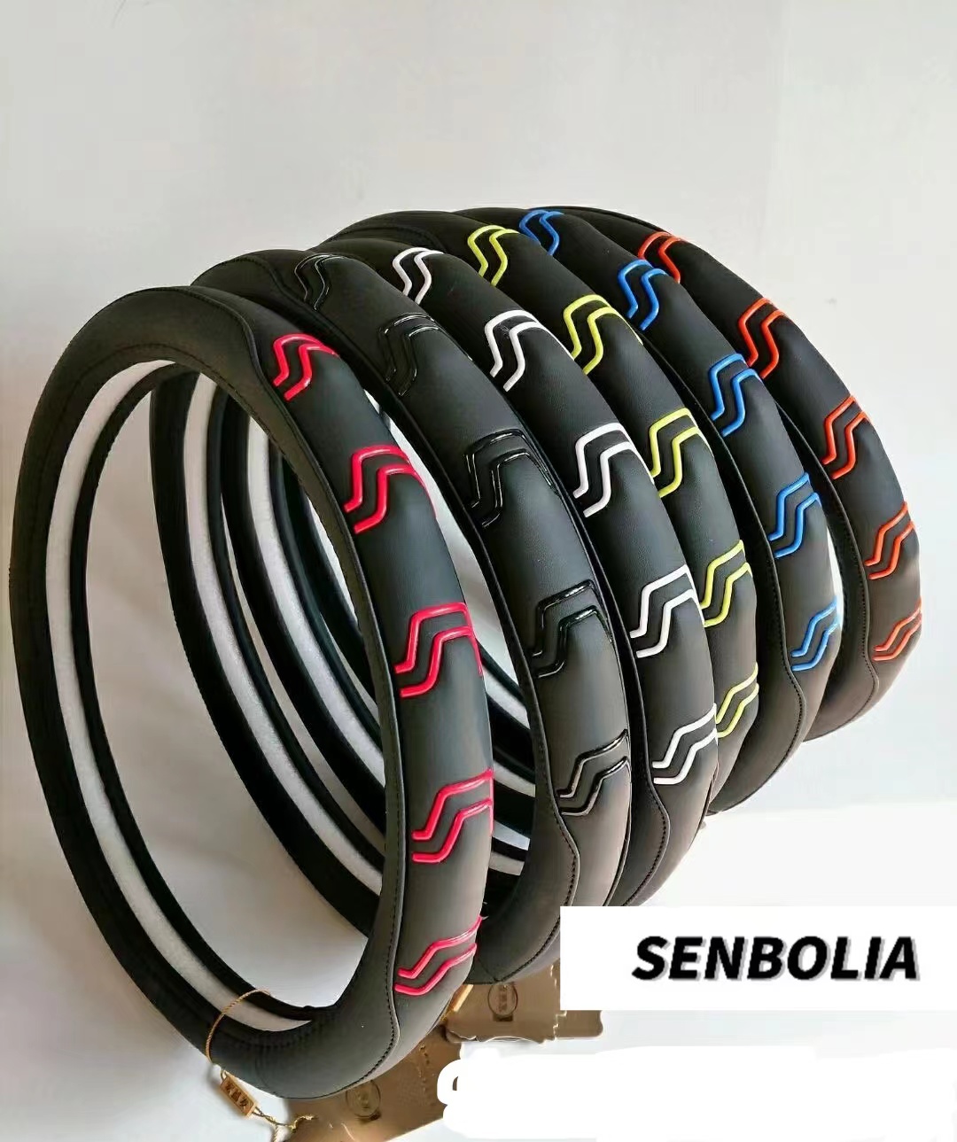 senbolia-FXP-61汽车方向盘套  橡胶方向盘套 通用型汽车方向盘套 厂家直销 欢迎前来询价和定制 详情5