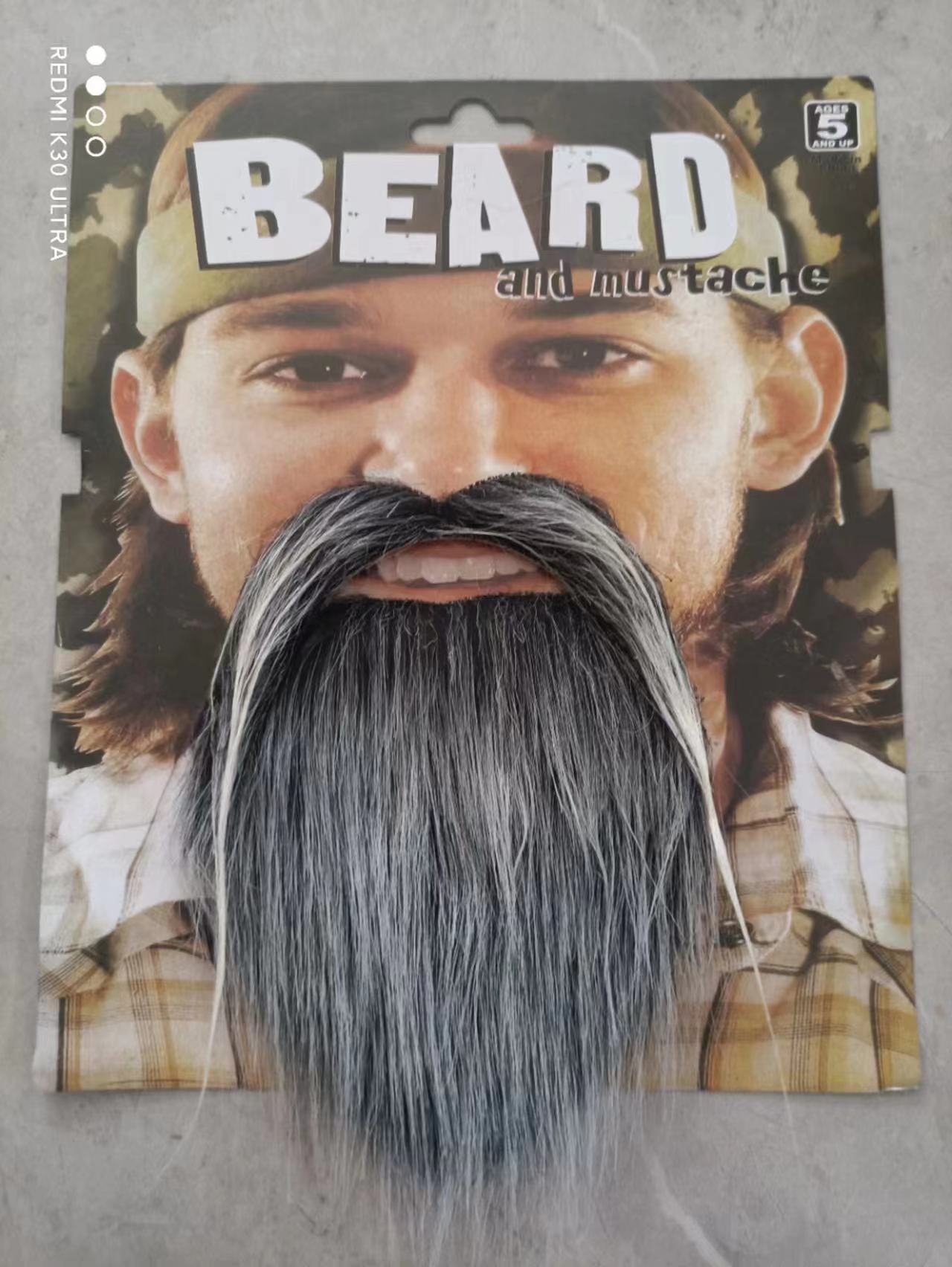 节日派对，狂欢舞会，假胡子，万圣节，工艺配饰