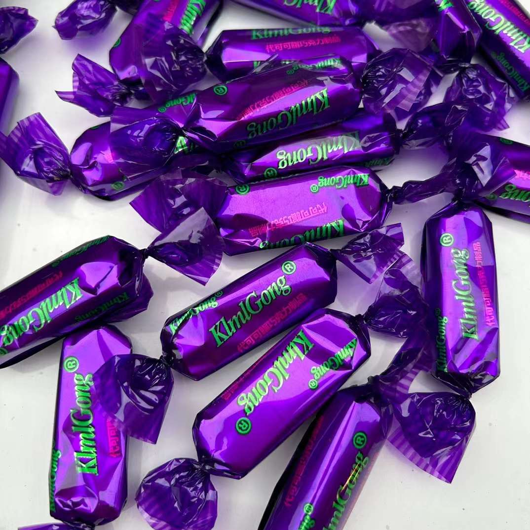 俄罗斯风味紫皮糖，网红口味，厂家直销，超值批发价8.5元/500g，一箱20包，紫皮糖。详情图9