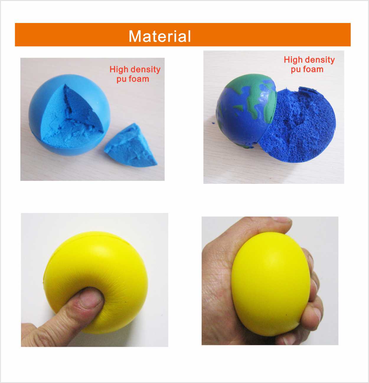 Pu发泡橡胶压力球仿真橡胶玩具，香蕉减压球可印LOGO。详情图8