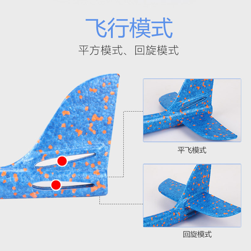 儿童48cm手抛飞机玩具地摊玩具创意玩具详情图4