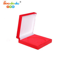小嘟嘟XDJZ-HZ厂家定 制奖牌包装盒 创意皮质奖牌盒子可烫金印字个性盒子