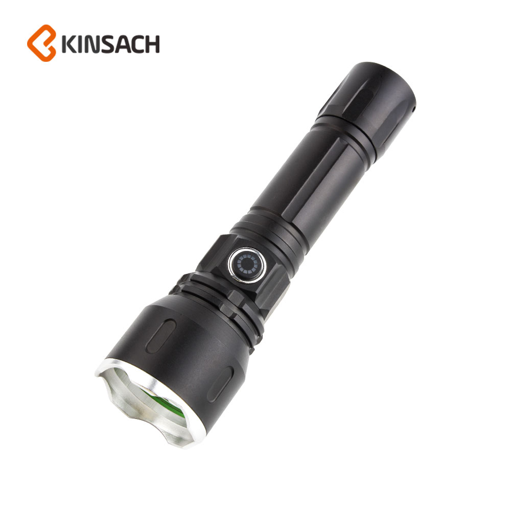 KINSACA Star Source TYPE-C rechargeable aluminum alloy prime focus flashlight