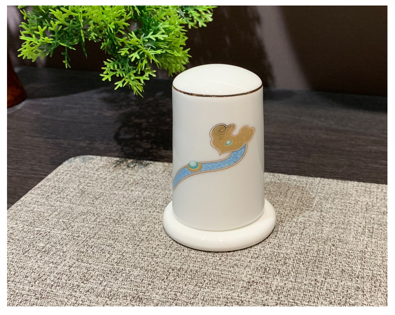 批发酒店陶瓷餐厅摆台餐具饭店会所盘碗勺套装豪华八件套翅碗碟详情8