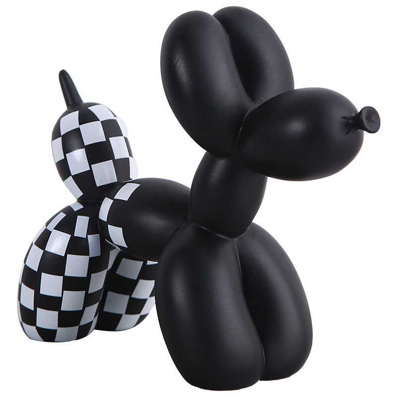 Nordic balloon dog ornament resin creative minimalist living room desktop TV cabinet home craft soft decoration thumbnail
