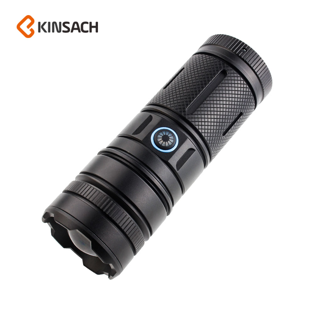 KINSACA Star Source aluminum-plastic stretch focus 10W white laser flashlight
