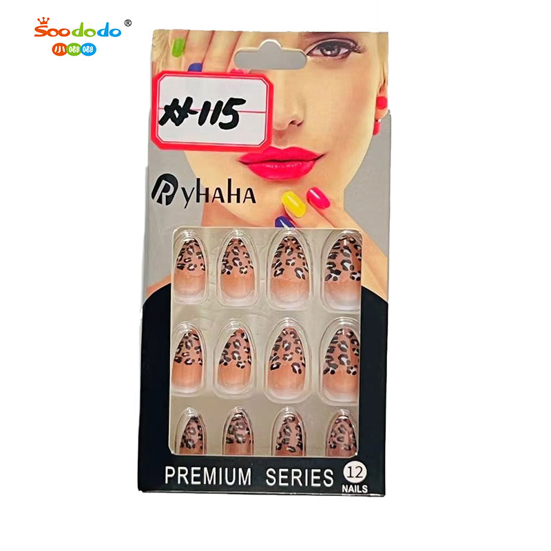 鑫都文化集团荣耀出品XDXX-0115定制穿戴甲定制假指甲甲片指甲片美甲片穿戴甲可拆卸假指甲片详情4