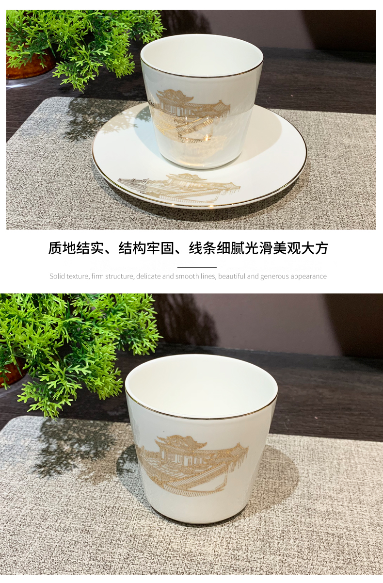 National trend manufacturer tableware set, hotel supplies, ceramic bowls, high appearance level, creative table setting for clubs and restaurants, eight-piece set of plates, wing bowls and plates, wholesale dining plates, ceramic pic 7