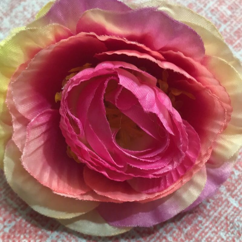 饰品花零售批发头饰装饰品配花仿真碰布花