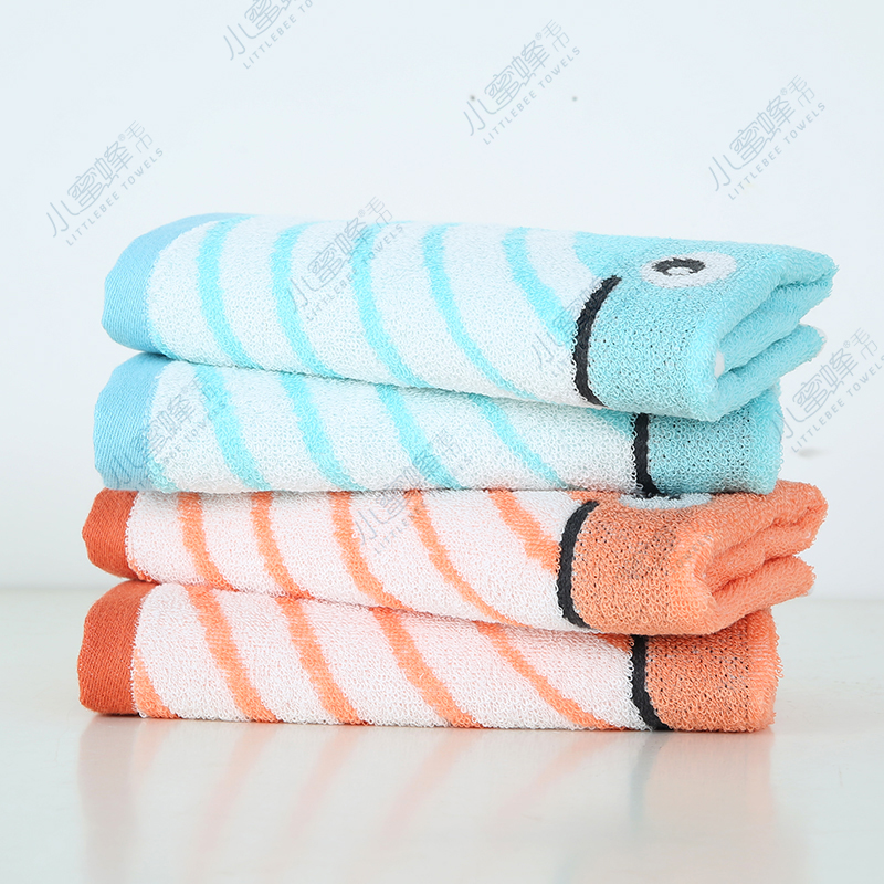 Baby Bee Towel Class A Infant Grade 32 Super Soft Yarn-Dyed Single Yarn Combed Cotton Item No. : 216 Application Scenario