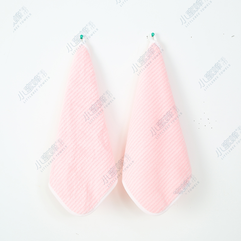 A Hair Manufacturers Direct Coral Velvet Striped Towel Small Bee Towel Item No. : 107 Specification drawing