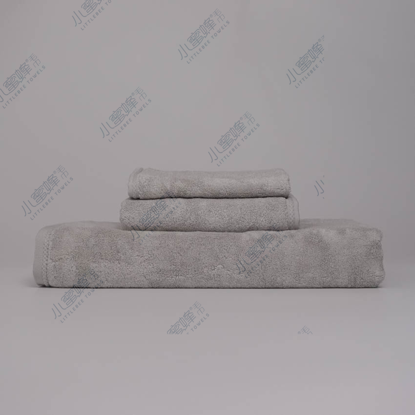 A Generation Of Bamboo Fiber Face Towel Solid Color Features Edge Multi-Color Small Bee Bath Towel: 002 Specification drawing