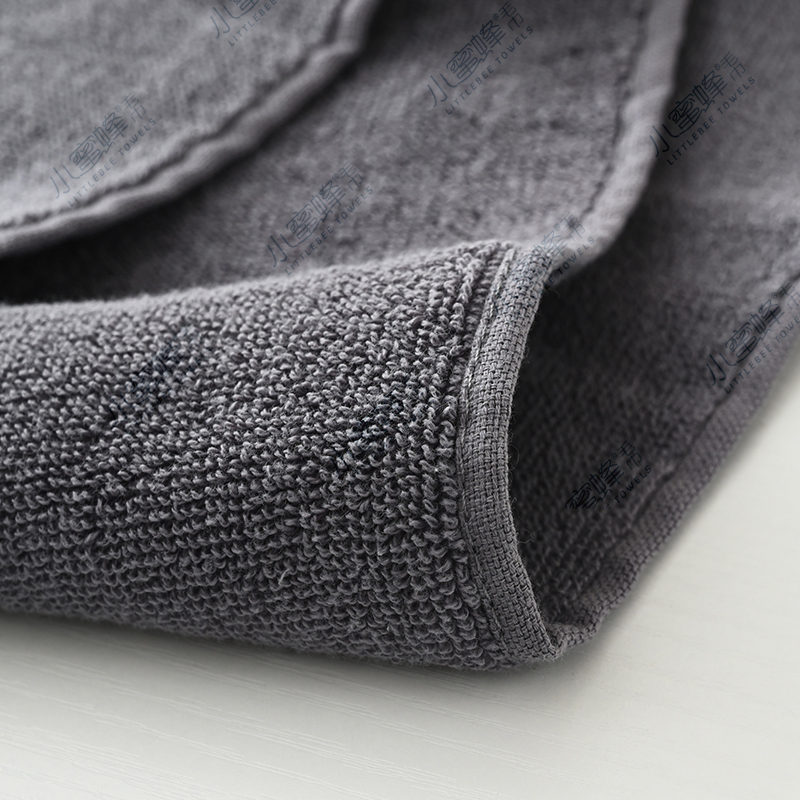 Strand thread broken all-cotton plain face towel, Little Bee towel, item number: 612 pic 11