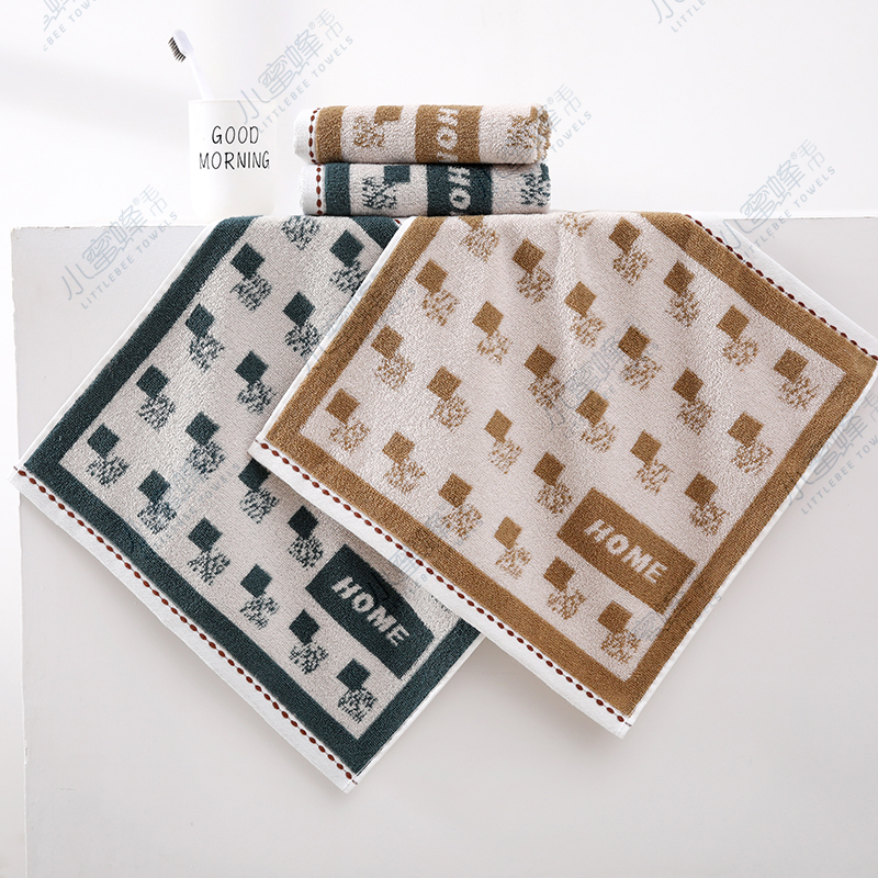 A Class A Baby Positive And Negative 32 Strands Thread Towel Super Absorbent Little Bee Towel Item No. : 113 details Picture