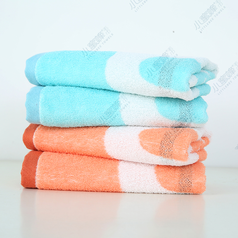 Baby Bee Towel Class A Infant Grade 32 Super Soft Yarn-Dyed Single Yarn Combed Cotton Item No. : 217 Item Picture