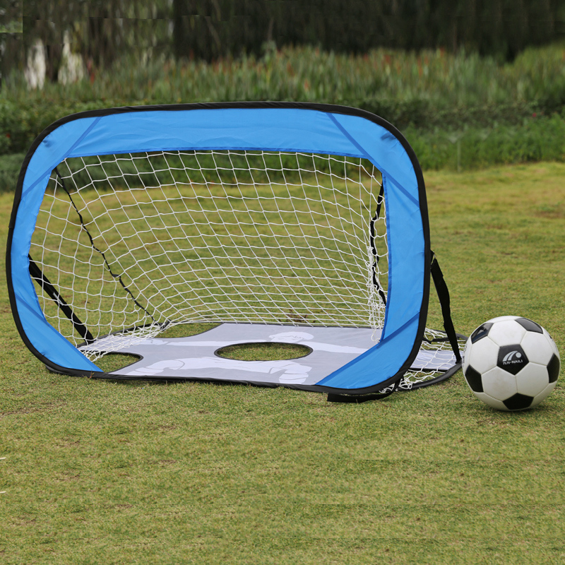 儿童室内足球训练网便携简易折叠小足球网架户外运动儿童用足球门