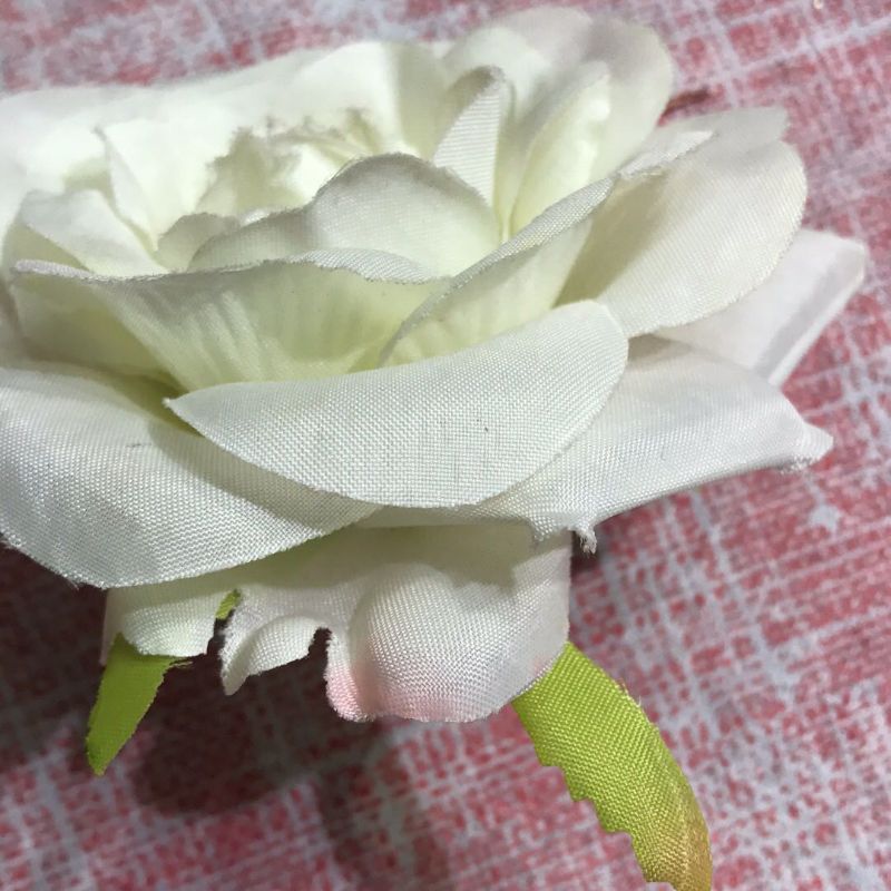 饰品花零售批发头饰装饰品配花仿真碰布花好