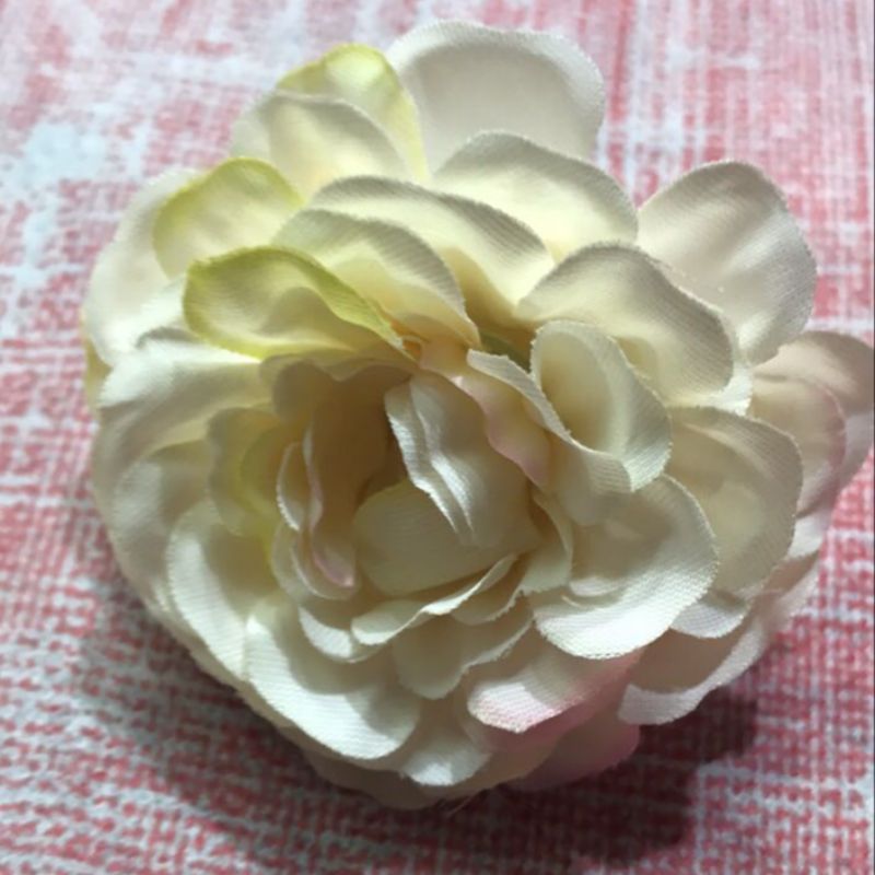 饰品花零售批发头饰装饰品配花仿真碰布花大