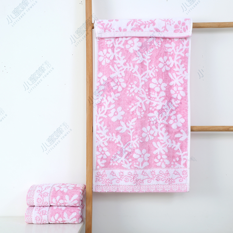 Classic Gift Towel Bamboo Fiber Cotton Towel Jacquard Towel Cargo Small Bee Towel Number: 503 Specification drawing