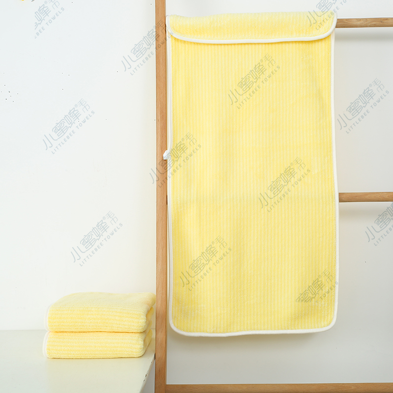 A Dry Hair Towel Coral Velvet Wrapped Bath Towel Plain Color Super Absorbent No. : 320 details Picture