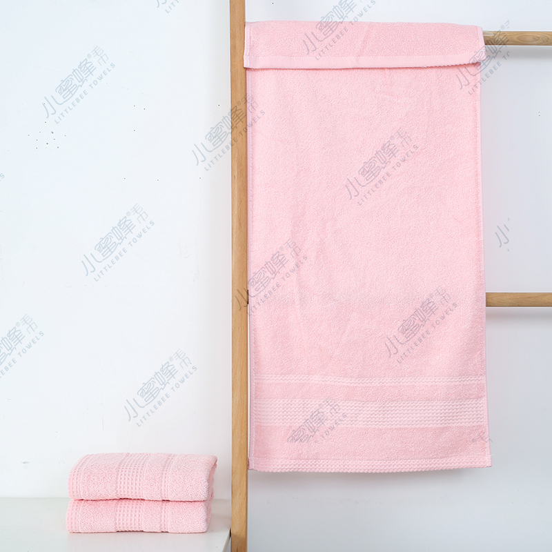One-piece consignment of Class A infant and toddler grade 32-count super soft color woven single yarn pure cotton towel. Item number: 903 Application Scenario