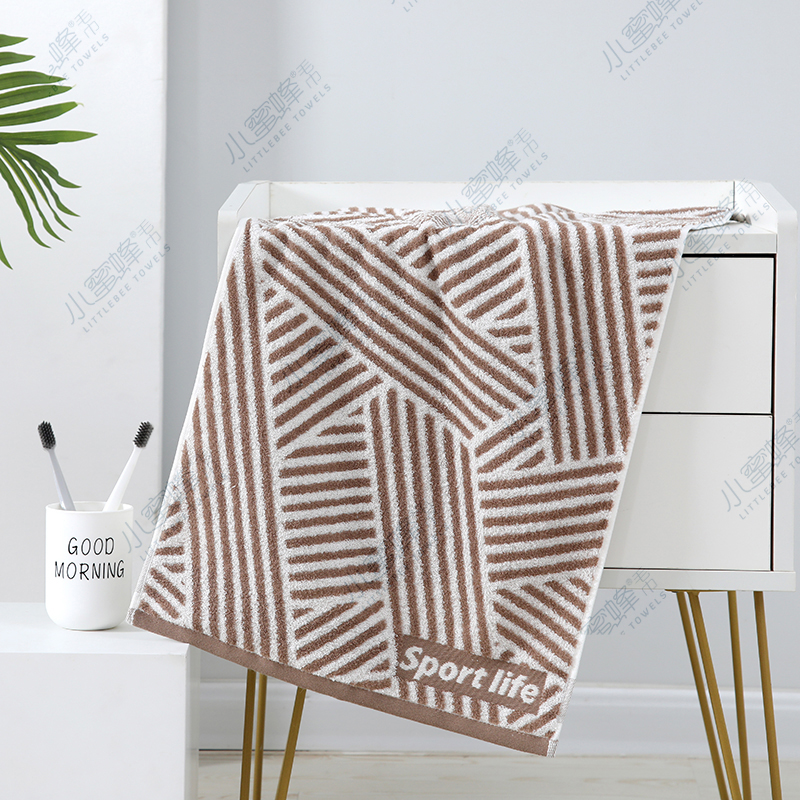 One-piece consignment of Class A infant grade 32-count super soft yarn-dyed single-yarn combed cotton. Item number: 712 pic 3