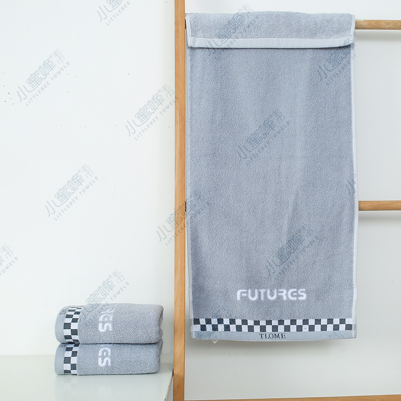 Plain Cut Jacquard Adult Face Towel Hair Labor Protection Towel Small Bee Towel No. : 403 Application Scenario
