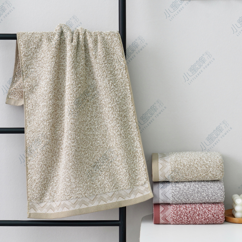 New Jacquard Cotton Towel Anyway 32 Thread Towel Small Bee Towel Item No. : 718 details Picture